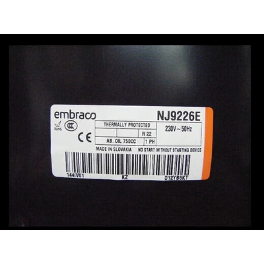 Embraco EMBRACO Compressor NJ9226E NE9213E NJ9232E NJ9238E Aspara embraco NJ9238G NJ9238GK Renovation Machine