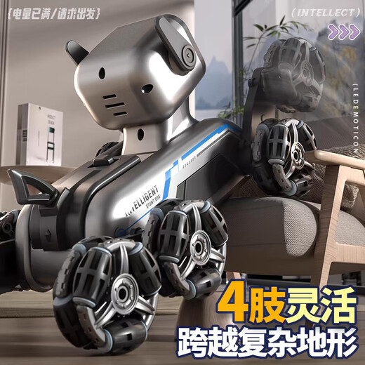 可爱家男孩子生日礼物6玩具10十岁7男童9黑科技8机器狗儿童2025新年 标配单电【手表+手柄遥控】【1块