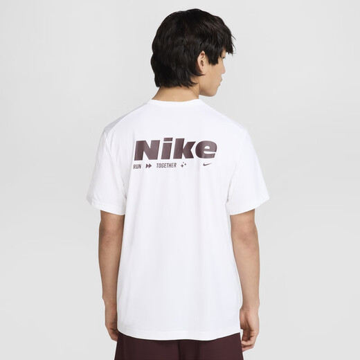 耐克（NIKE）官方HYVERSE DRI-FIT男子速干短袖上衣夏季T恤HV4882 121山峰白/怒火蓝/银 L