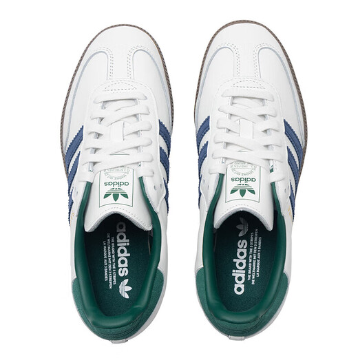 Adidas adidas clover Männerschuhe Frauenschuhe Neues Herbstpaar Goldetikett Schale kleine weiße Schuhe Freizeitschuhe IH4882/Weißes Grün/T Zehenschuhe 40.5