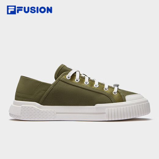 FILAFUSION斐乐潮牌一脚蹬半拖帆布鞋夏季板鞋穆勒鞋运动鞋男鞋
