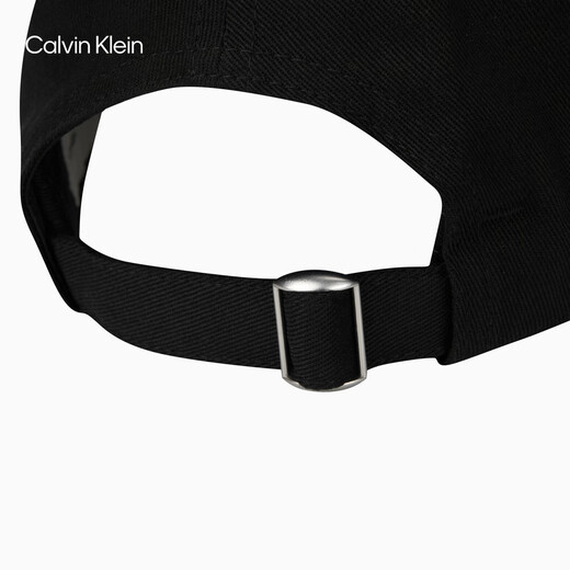 Calvin KleinJeans 25 Spring and Summer New Men and Women's Same Vintage ck Embroidered Pure Cotton Beam Baseball Hat Gift 4G5024G UB1-Space Black One Size OS