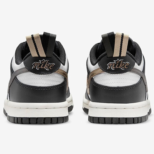 Nike-Basketballschuhe Frauenschuhe Airjordanaj1 Board Schuhe Frühling niedrig atmungsaktives lässige leichte Sportschuhe Trendy DH9764-001 Schwarz-Weiß-Little Panda 36