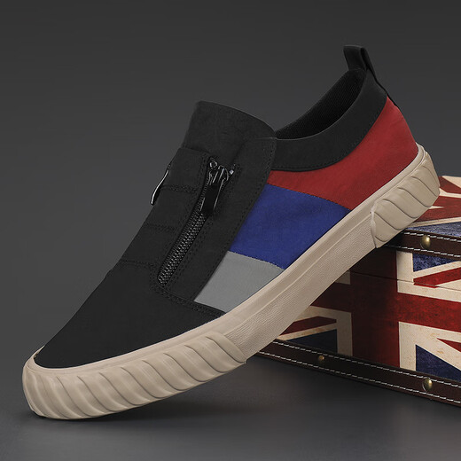 Región occidental Camel 2025 Zapatos de hombres de primavera Nuevos zapatos de lona transpirables zapatos casuales de una pie