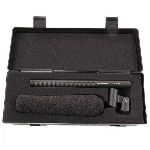 Sennheiser MKH416 professional film and television simultaneous recording condenser microphone SLR camera interview directional microphone MKH416-P48U3 (requires 48V power supply)