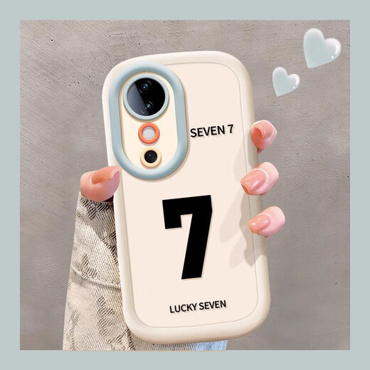 艾思度韩风奶白适用vivos20手机壳s19pro新款s18全包s20镜头vivo硅胶s17 泡芙壳局部光油-粉色-NM12127数 vivoS20Pro