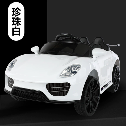 HERO THRIVE children's electric car can sit on a child's remote control toy car 1-6 years old baby rechargeable four-wheel electric car Princess fan丨Early education + self-driving + remote control + swing