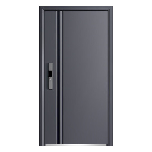 Clase de puerta de seguridad de Xinbaida A Nivel de puerta de entrada 4 Lana de roca Lana llena de 10 cm Puerta de aleación espesada Aislamiento Sound Puerta de seguridad Puerta de entrada Puerta madre Double puerta individual [2050*1050 por dentro y por fuera] Paquete de entrega de bolsas Instalación estándar Localización mecánica estándar