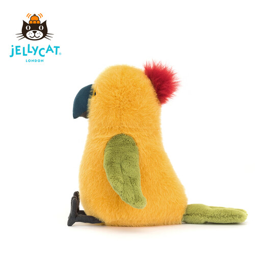 Jellycat Bagibi Parrot Parrot Plush Doll Doll Toy Gift 2025 Летний новый продукт желтый один размер один размер