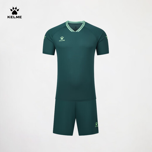 Traje de fútbol Kelme/Karme, traje de competencia para el equipo para adultos y niños, entrenamiento de imprenta de uniformes, White and Red XL