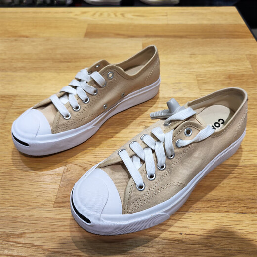 匡威（Converse）JP男女低帮纯色百搭休闲帆布鞋A11964C开口笑A11569C A11519c DC黄色A11964C 36 22cm_M4