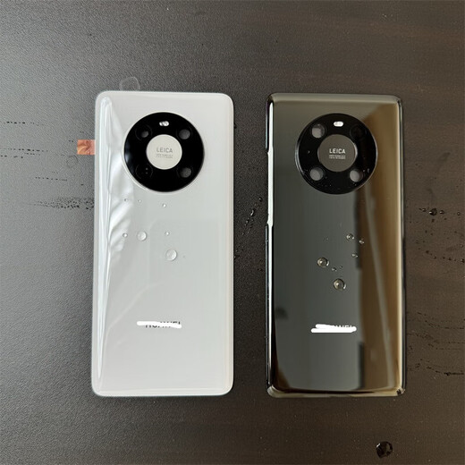 华为（HUAWEI）【品牌原装】适用于mate40手机后盖e玻璃40pro原装后壳 Mate40/40E后盖【亮黑色】 全原全新带镜框
