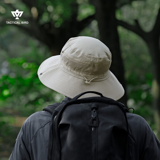 Tactical Bird (lightweight and breathable) large head circumference summer outdoor fisherman hat men's hiking and mountaineering sun protection hat women's thin sunshade fishing