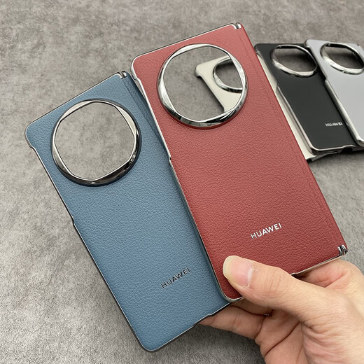 华为（HUAWEI）适用于华为matex6手机壳原装中轴铰链磁吸全包保护套X6典藏版折叠 中轴保护磁吸款黑色 华为MateX6