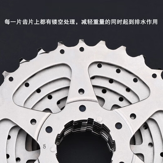 晳彩105公路电变套件R7170变速套件12速碟刹后拨公路自行车套件 HG500-10飞轮11-32T