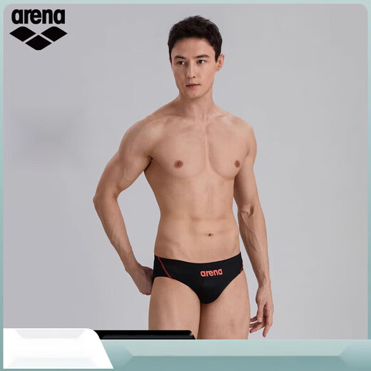 Arena (Arena) Arena im gleichen Stil des Zhejiang-Teams Wettkampf-Slip mit hochelastischer Wickelform für Herren, Schwarz/Silber (BKSV) Die Größe ist zu klein, bitte kaufen Sie eine größere M