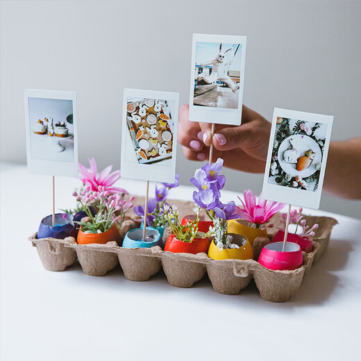 Fuji (FUJIFILM) genuine mini three-inch photo paper mini SE/12/41/99/liplay/evo/link3/7+/7sc/9/11/25/90 instant camera printer photo paper, 20 white edges + happy photo album + photo album + storage box * 2 + border sticker * 2