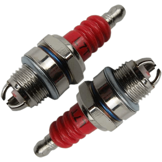 Chain saw spark plug four-stroke lawn mower spark plug burner two-stroke chain saw spark plug universal chain saw accessories L7T chain saw lawn mower three-claw spark plug 3 pieces