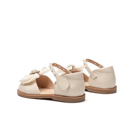 Red Dragonfly para niños Summer's Summer's Shops Girl Princess Hollow Sandals Q42BFTM694 BEIGE 30