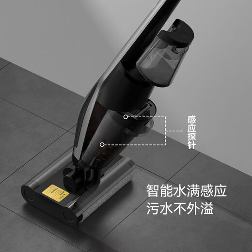 德尔玛（Deerma）洗地机双滚刷吸尘拖地一体机可手持家用智能无线吸尘器P30 除菌无线洗地机-P30【无线】+耗材