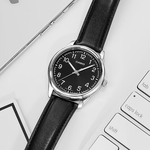 Casio Casio watch business simple quartz watch waterproof men's watch Valentine's Day gift MTP-V005L-1B4