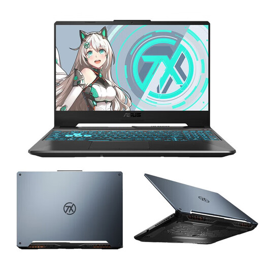 华硕（ASUS）飞行堡垒天选4/5pro15/17寸 RTX4060电竞吃鸡游戏高刷二手笔记本电脑 95新六核十二线i7-8代-GTX1050