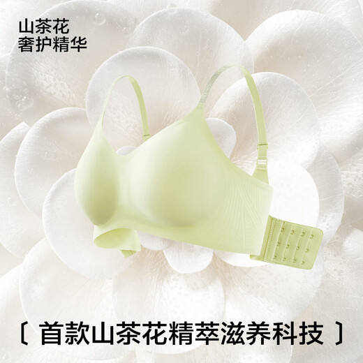 草本初色内衣女士小胸聚拢防下垂收副乳上托防外扩舒适透气无痕无钢圈文胸 米肤色+香槟色 【两件装更划算】 L 【106-120斤】