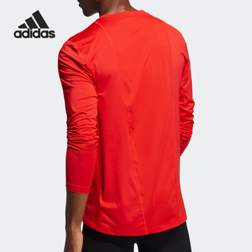 Adidas/authentische Männer Fitnesstraining Sport runden Nacken Langarm T-Shirt GL9894 Offizielles Flaggschiff GL9894 Hauptbild L 180/100a