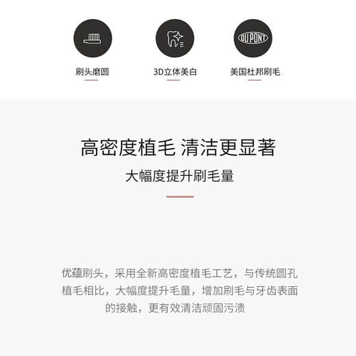 Zhuyou Youyouyun x1 u1 electric toothbrush head 4 pieces pink (buy 3 sets and get a free LED light-filling makeup mirror)