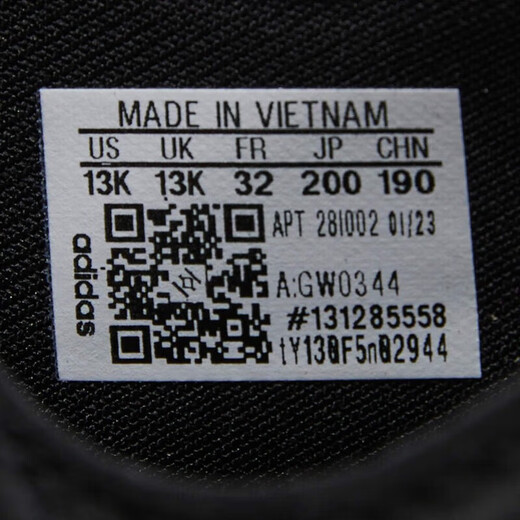 Adidas ADILETTE SANDAL K Velcro beach sports sandals for boys and girls GW0344 36.5