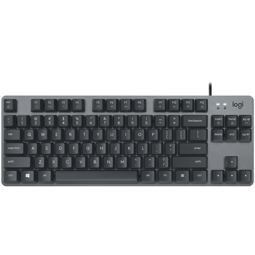 罗技（Logitech） K835 机械键盘 有线游戏键盘 TTC轴 84按键办公键盘 拼色键盘 K835 TKL红轴-艺术大师键帽款