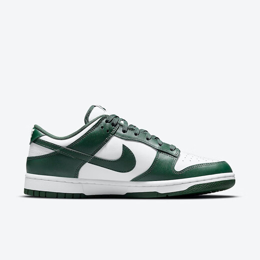 耐克（NIKE）【潮】男女同款Dunk Low Retro白绿色防滑耐磨舒适低帮休闲板鞋 DD1391-101 42