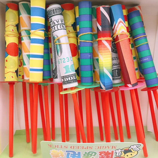 Другие классические детские игрушки Creative Telescopic Stick Classic Ностальгическая магическая палка Страшная рука с ручной палкой Сток