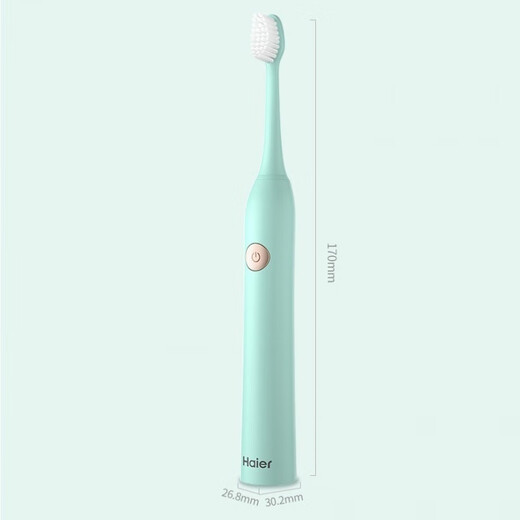Haier Electric Zahnbürste HTM1-5155 Erwachsener männlicher und weiblicher universeller Ultraschall-Ultraschallborsten Einfacher Zahnreinigungsmodus HTM1-5155