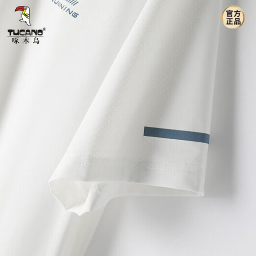 
Woodpecker (TUCANO) ice wire mesh quick-drying round neck short-sleeved T-shirt for men in summer outdoor fitness jogging T-shirt breathable and comfortable C3BHT-HC9905A white L 100Jin [Jin equals 0.5 kg]-120Jin [Jin equals 0.5 kg]