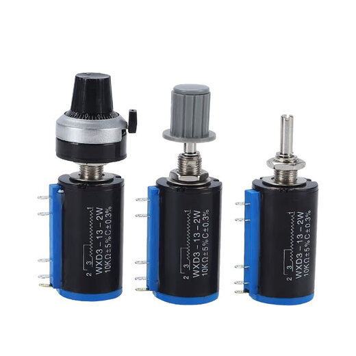 Noran multi-turn wire-wound potentiometer WXD3-13-2W-10K precision multi-turn wire-wound potentiometer sliding adjustable rheostat 1 piece (send an ordinary hat)