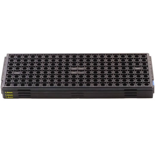 Dengshitang IC tray microcontroller special turnover plastic anti-static electronic components non-blister temperature-resistant tray LQF QFP7*7*1.4 QFN7*7mm
