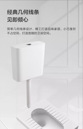 九牧（JOMOO）卫浴蹲便器14168卫生间蹲坑式存水弯陶瓷便池防臭蹲便器14126 无 需要水箱 联系客服