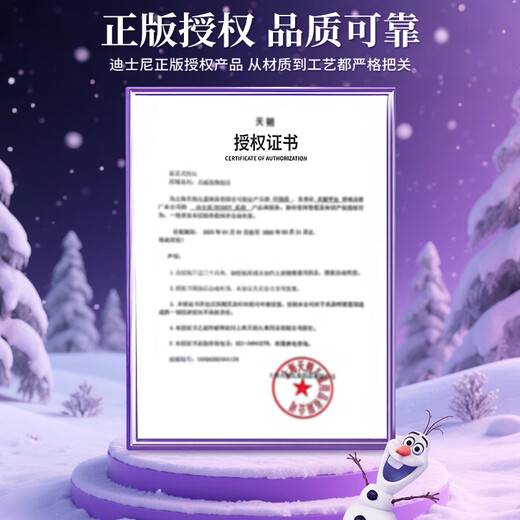 迪士尼（Disney）儿童玩具女孩发饰礼盒艾莎公主首饰盒冰雪奇缘公主串珠生日礼物