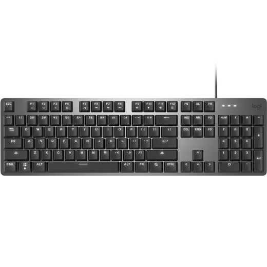 Logitech déballage Logitech K845 Clavier Wired Wired Mechanical Backlight Effet Bureau de jeu Office USB Ordinage Lol Green Tea Shaft K845 Clavier mécanique + pad de souris Arbre vert authentique