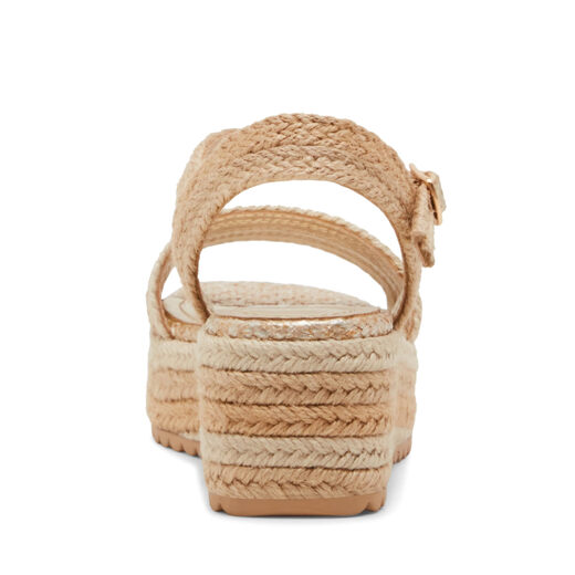 Steve Madden Girls' Shoes Cleo, Natural Natural 2 Little Kid