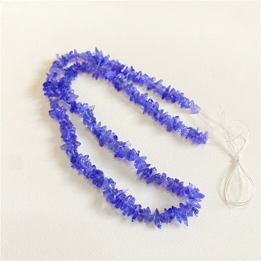DR-FLVVS Fat Donglai quality tanzanite necklace natural gravel semi-finished semi-finished women's crystal color jewelry gift, randomly sent one