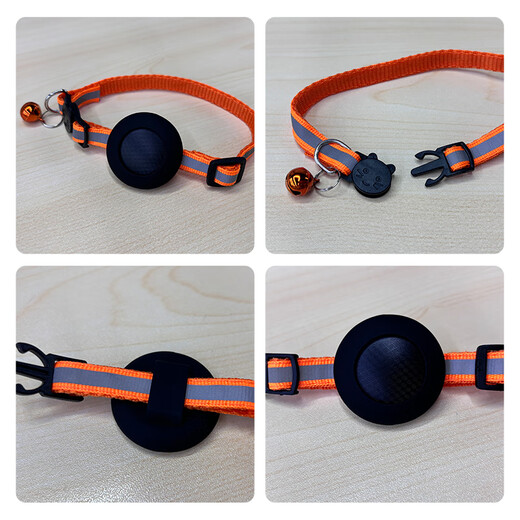 GDGO Apple-specific locator anti-lost replacement suitable for Airtag cats and dogs pet collar brand locating artifact waterproof tag anti-lost device with collar MFi certification