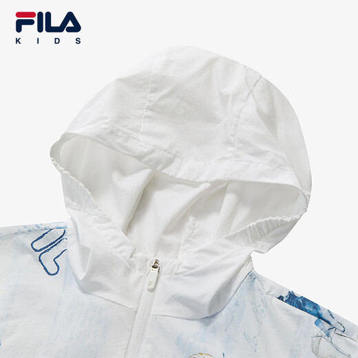 FILA Children's Clothing Children's Sun Protection Clothing 2025 Summer New Children's Lightweight Jacket Full Print One-ZA 110