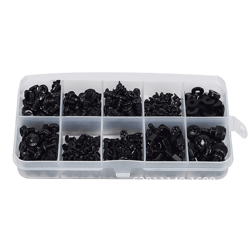 Jestine computer host installation screw set, power supply, optical drive, hard drive, motherboard screws, SSD PC case screws, 400-piece set