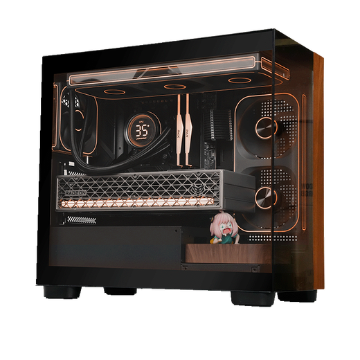 AMD Ryzen R7 9800X3D/RX9070XT/5080 graphics card walnut thousand frames e-sports no graphics card game live broadcast desktop computer host assembly computer DIY complete machine Configuration 2丨R7 9800X3D/ RTX 5070