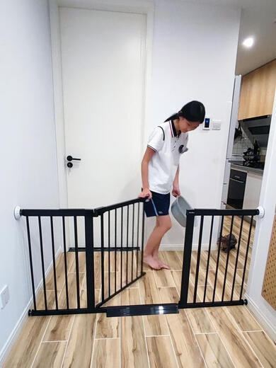 
Keqin baby guardrail dog living room kitchen balcony safety door reinforced white 74 height suitable for width 15916