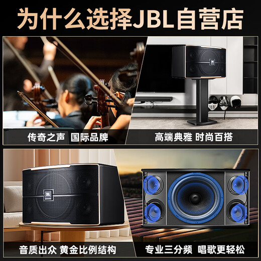 JBL national subsidy Pasion8 professional home ktv audio set theater home karaoke speaker karaoke singing complete set of equipment ktv equipment complete set