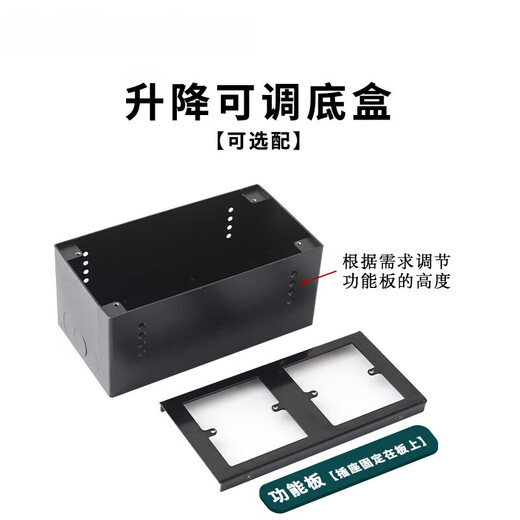 天南兄弟（TNBROTHERS）开启隐藏式盖子平翻180°多媒体舞台地插可内置12346位86面板 [WY [1位]铜盖:120款wy
