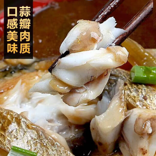 Old crabs, three go to Ningde big yellow croaker, seasoning yellow croaker, barbecue and cooking seafood, mellow yellow croaker, 1050g (350g*3 pieces)